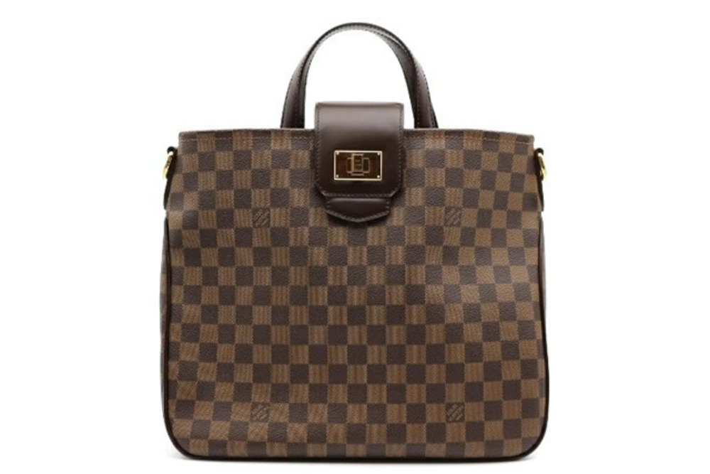 LOUIS VUITTON Bag Handbag Shoulder Cabas Roseberry Damier